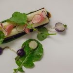 Kalbsbauch mit Spargel und Radieschen