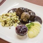 Geschmorte Rehkeule