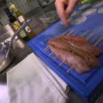 Zweierlei vom Kaninchen mit Sellerie