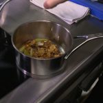 Zweierlei vom Kaninchen mit Sellerie