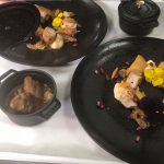 Zweierlei vom Kaninchen mit Sellerie