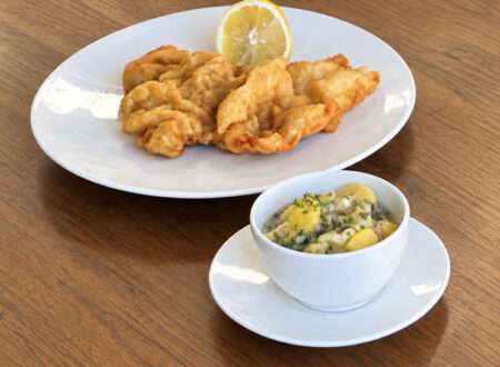 Schnitzel mit Erdäpfelsalat